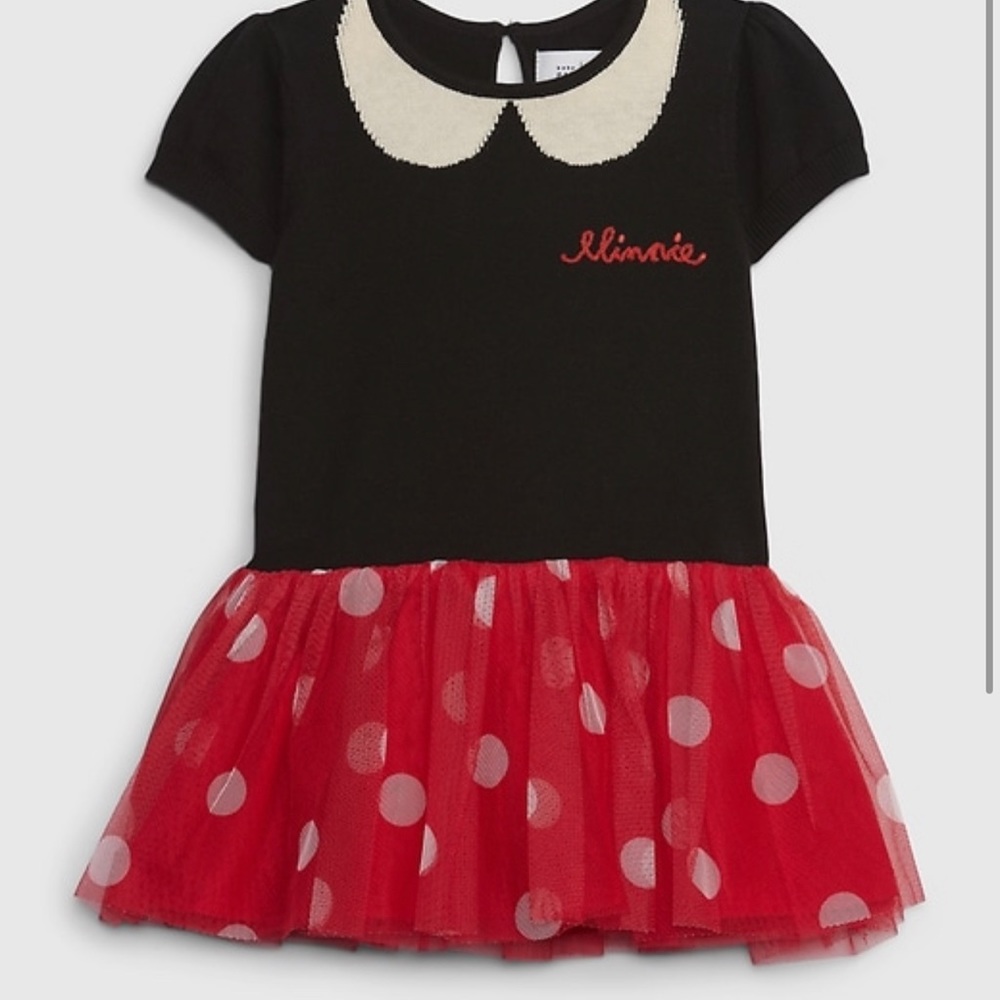 Brand New w tags! BabyGap Minnie Mouse dress from Disney collection 18-24 mths